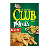 Keebler Club Minis original crackers; light, flaky, buttery Full-Size Picture